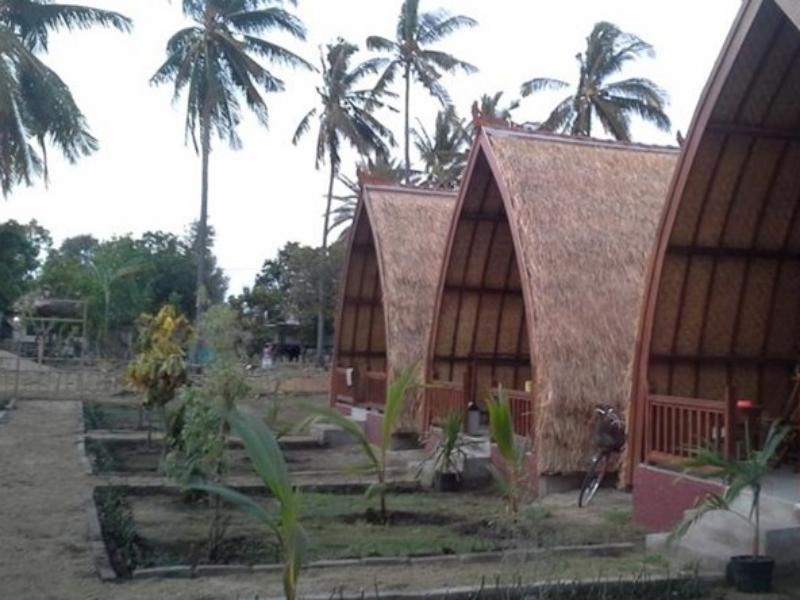 Kelapa Gading Bungalows Gili Air Extérieur photo